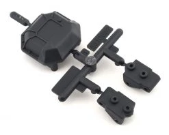 Element RC Enduro Diff Cover & Lower Link Mounts (Hard)