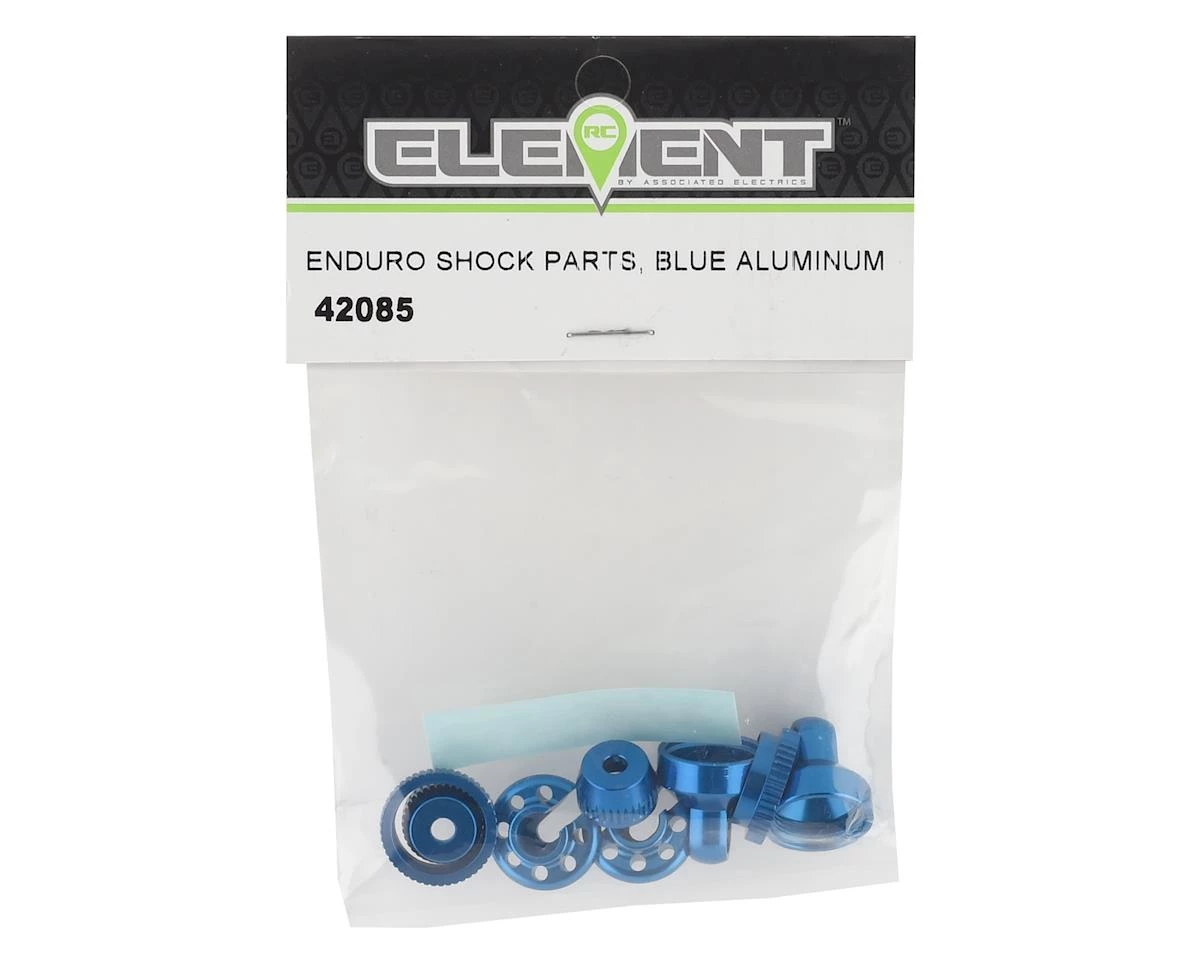 Element RC Enduro Aluminum Shock Parts (Blue) 2 Element RC Enduro Aluminum Shock Parts (Blue) - Image 2