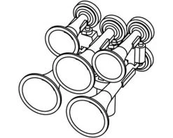 Athearn HO Nathan P-5 All Forward (3)