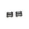 Athearn HO Truck/Metal Whl,MDC Bettendorf(2PK)