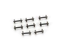 Athearn HO 36" Metal Wheelset, Short Axle (8PK)