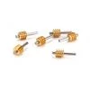 Athearn HO Worm Gear with Shaft, Brass (6)