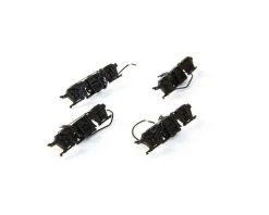 Athearn HO Blomberg M Sideframe Set Rubber Timken (4)